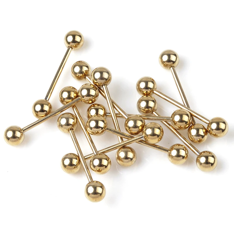 5 шт./лот Золотое кольцо из нержавеющей стали для бровей носа губ ушей Козелка