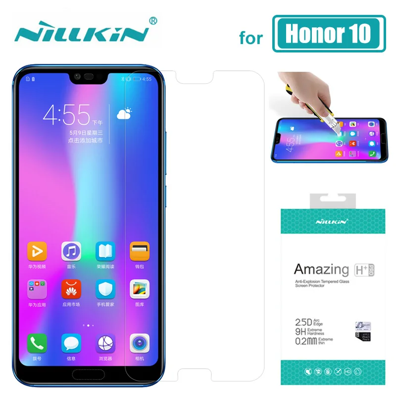 Для huawei Honor 20 Pro 10 V30 стекло Nillkin H+ PRO 2.5D Закаленное стекло для защиты экрана для huawei Honor 20 10 V30 Pro HD Стекло
