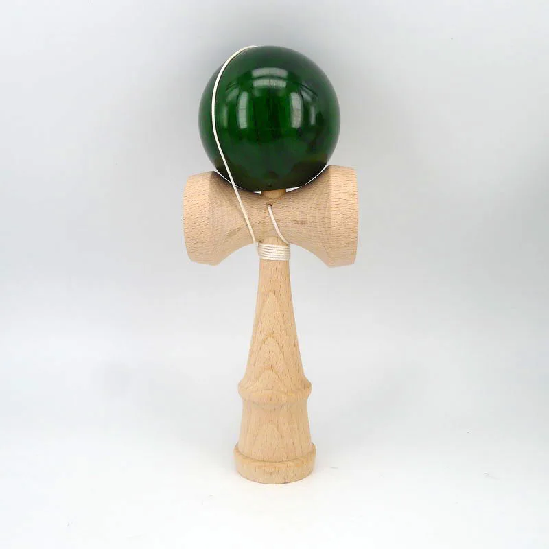 VIVEWOOD Zizyphus Jujube kendama 3 цвета на выбор Тама с прозрачным лаком Натуральный Бук Ken 18 см