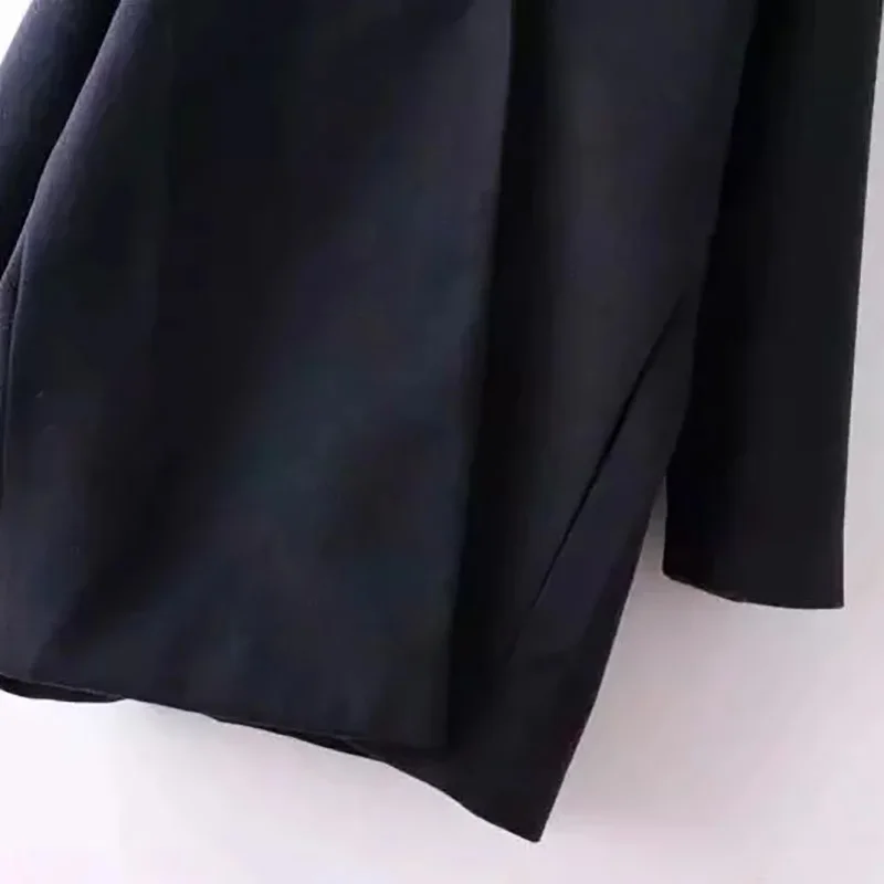 ZXQJ Женское пальто 2019 новая осенне-зимняя модная шикарная Женская однотонная с