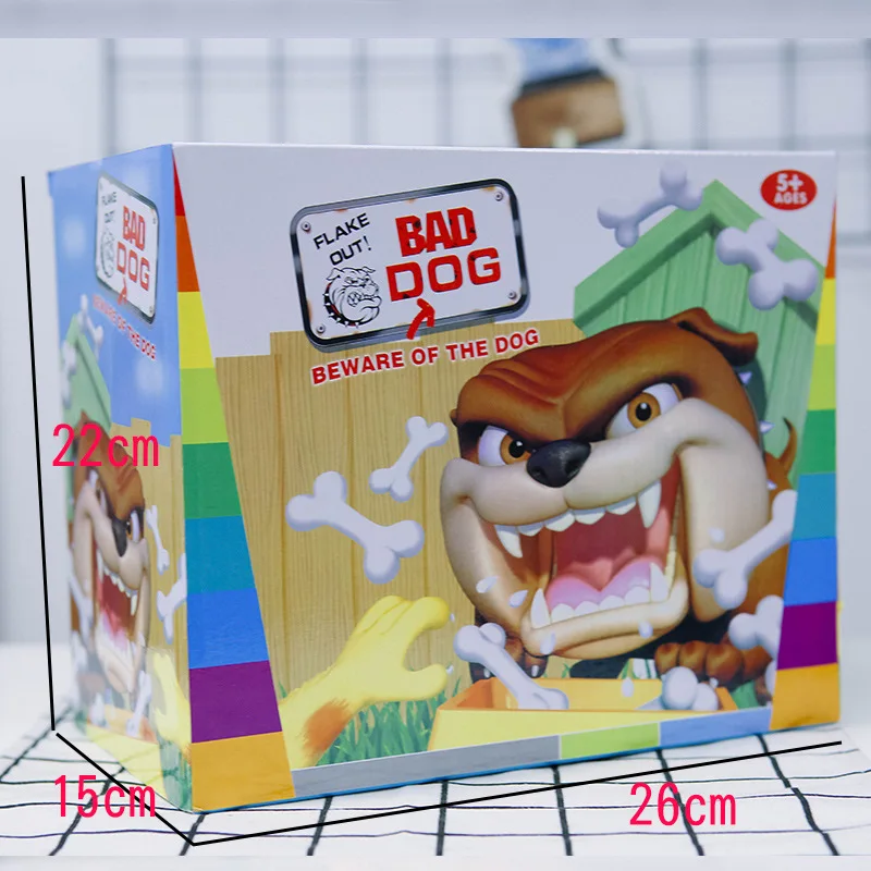 Чешуйчатая карточка Bad Dog Bones Tricky Toy Games для родителей и детей забавный подарок