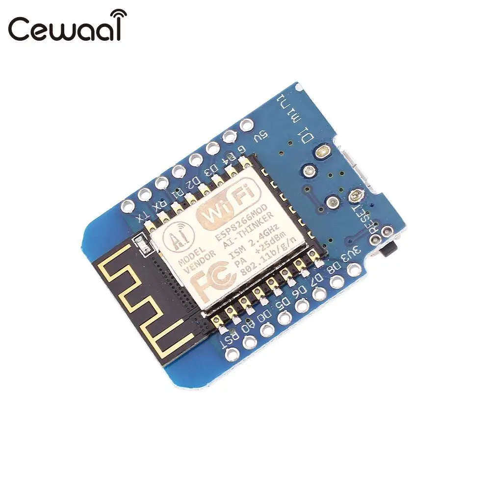 D1 Mini V2 NodeMcu 4M Bytes WiFi Development Board Shield Based ESP8266 | Электроника