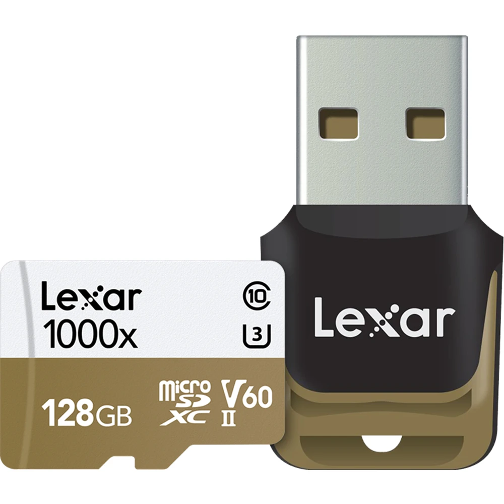 Lexar 1000X Micro SD 128 ГБ 32 ГБ 64 Гб 256 ГБ Micro SD карты SD/TF флэш-карты 150M U3 4K карта памяти 32 64 128 Гб microSD для телефона