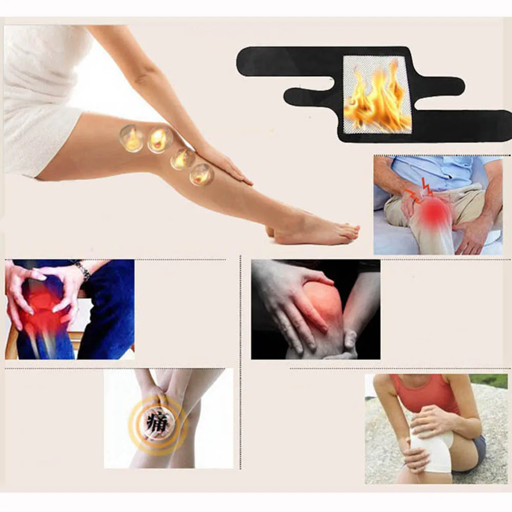 1 пара Турмалин само наколенник с подогревом Волшебная Терапия Колено для