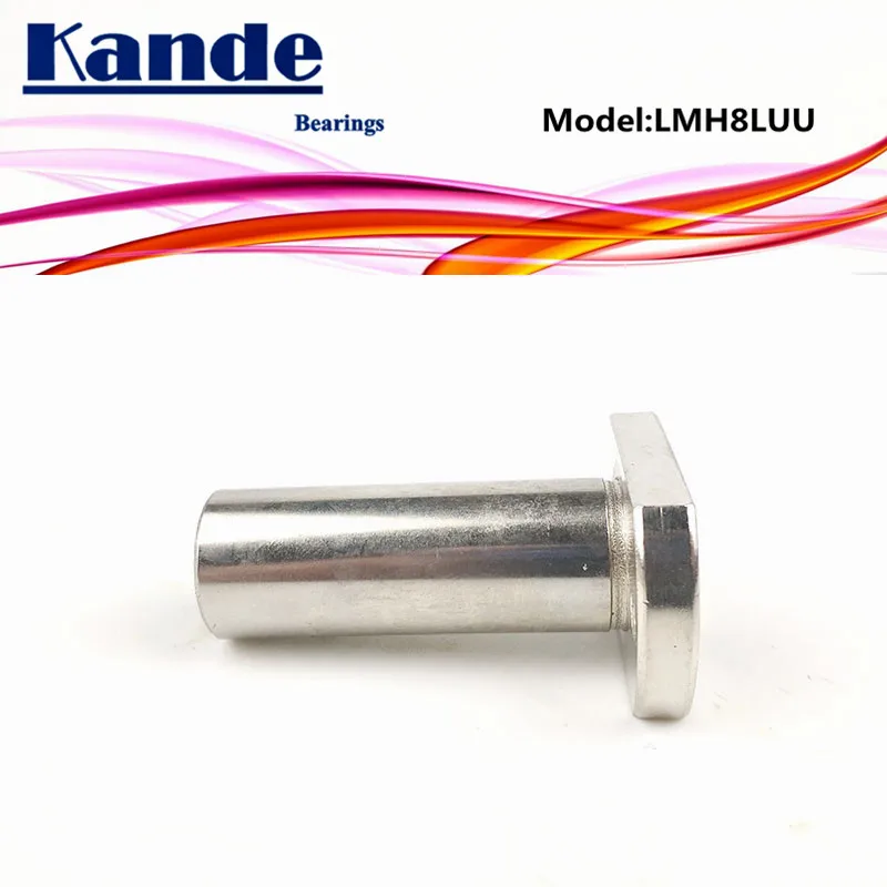 Kande подшипники LMH8LUU LMH8L 2 шт./лот Расширенный овальный фланец линейный шариковый