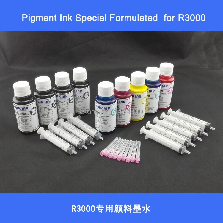 XIMO 9C высококачественные пигментные чернила для Epson Stylus photo R3000|pigment ink for epson|pigment inkink