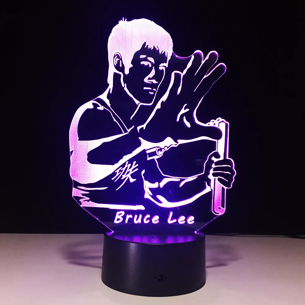 Новинка Usb Led 3d лампа беспроводной внешний аккумулятор Ночник детская для спальни