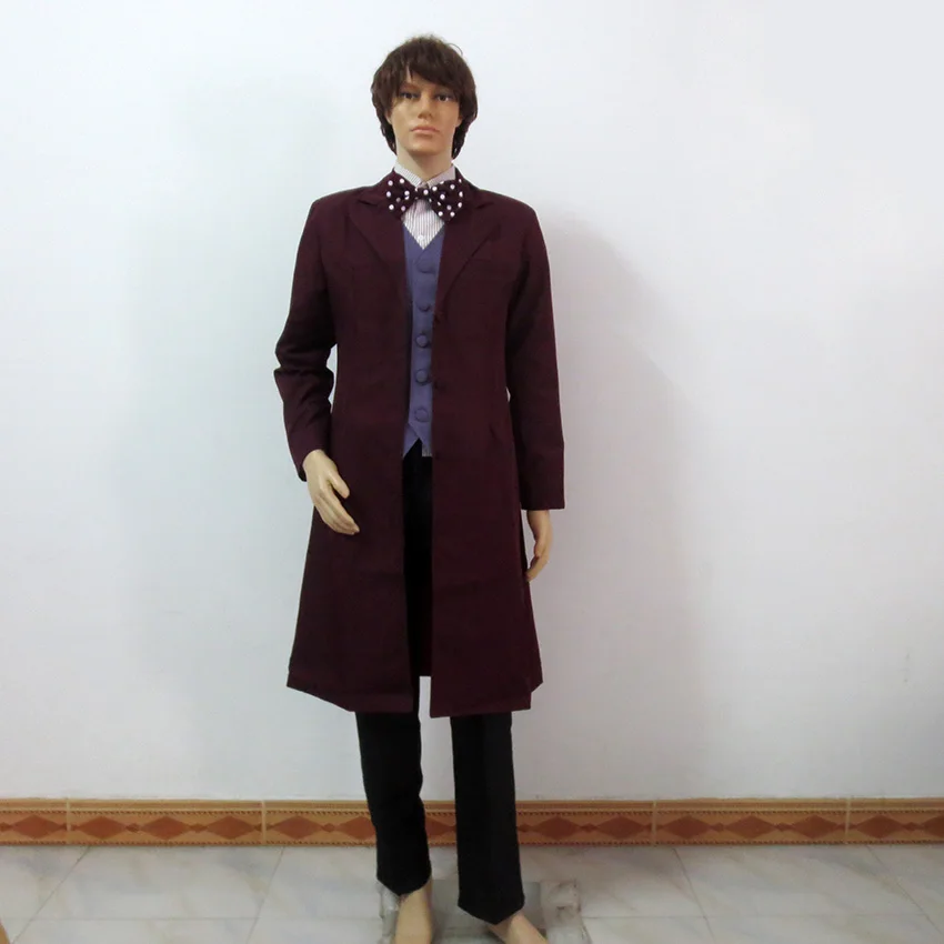 Костюм для косплея Доктор Кто 11 и сек Мэтт Смит костюм на Рождество вечеринку