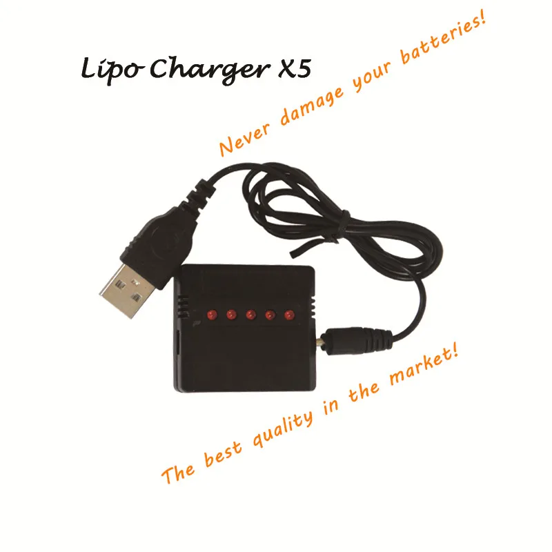 Зарядное устройство Lipo Батарея 3 7 V 1200 мА/ч 25C Перезаряжаемые + 1 шт. X5 v для