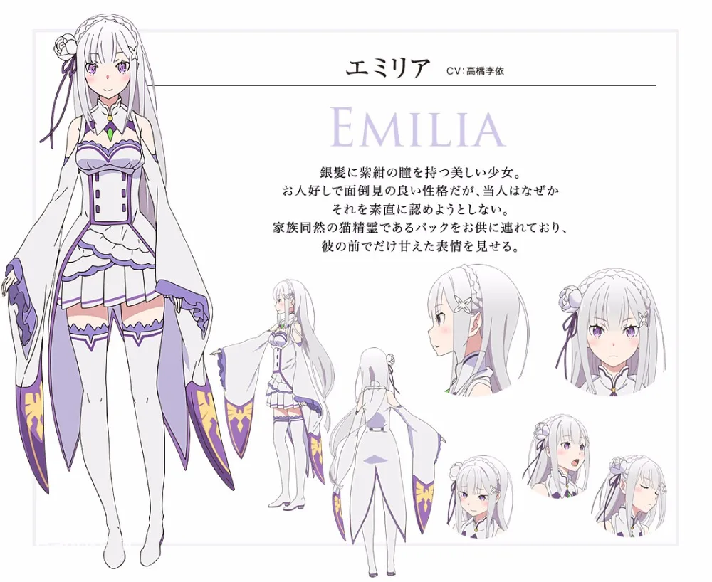 Vevefhuang re: zero Emilia satella Косплэй Искусственные парики жизнь в другом мире от нуля 100 см серый длинные волосы с тесьмой