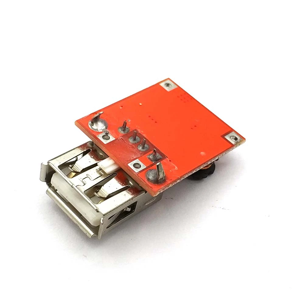 Повышающий Модуль питания источника с 3 В до 5 в 1 А USB зарядное устройство для
