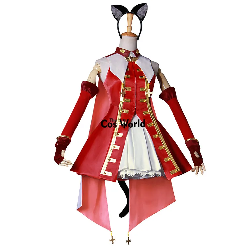 Fate Hollow Ataraxia Tohsaka платье Рин униформа наряд аниме костюмы для косплея