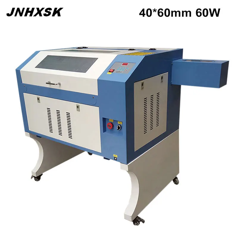 JCHXSK cnc 4060 M2 лазерный гравер 60 Вт cnc лазерный co2 лазерный станок лазерный гравировальный станок M2 система управления фанерой МДФ