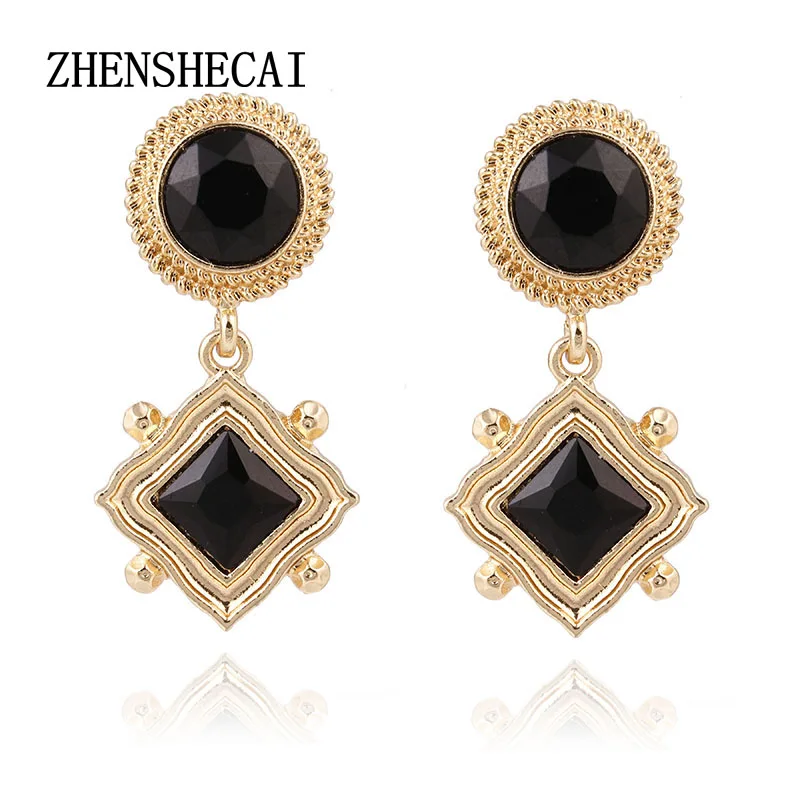 Длинные серьги кристалл золотой цвет женская свадебная люстра кулон свадебные