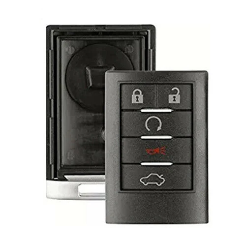 KEYECU для Cadillac CTS DTS Escalade дистанционного ключа автомобиля оболочки чехол Корпус fob Крышка для OUC6000066