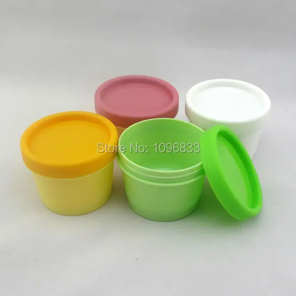 

100g Cosmetic Mask Jar, Cream Jar, Plastic Bottle container, Plastic Tank, 100ml Plastic Barrel Shaped Pot, 50pcs/Lot