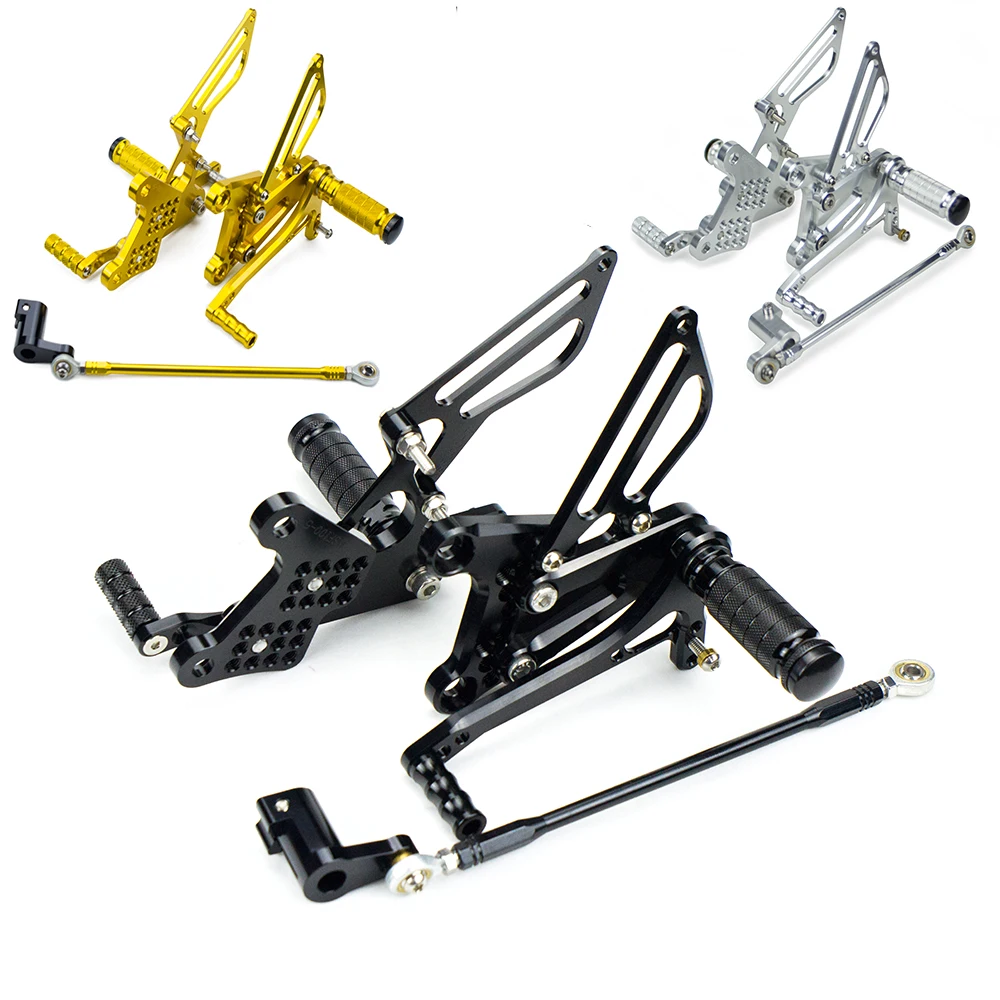 

CNC Racing Rearset Foot Pegs Adjustable Footrest Footpeg For Honda NSR mini NSR80 NSR50R NSF100 All Years
