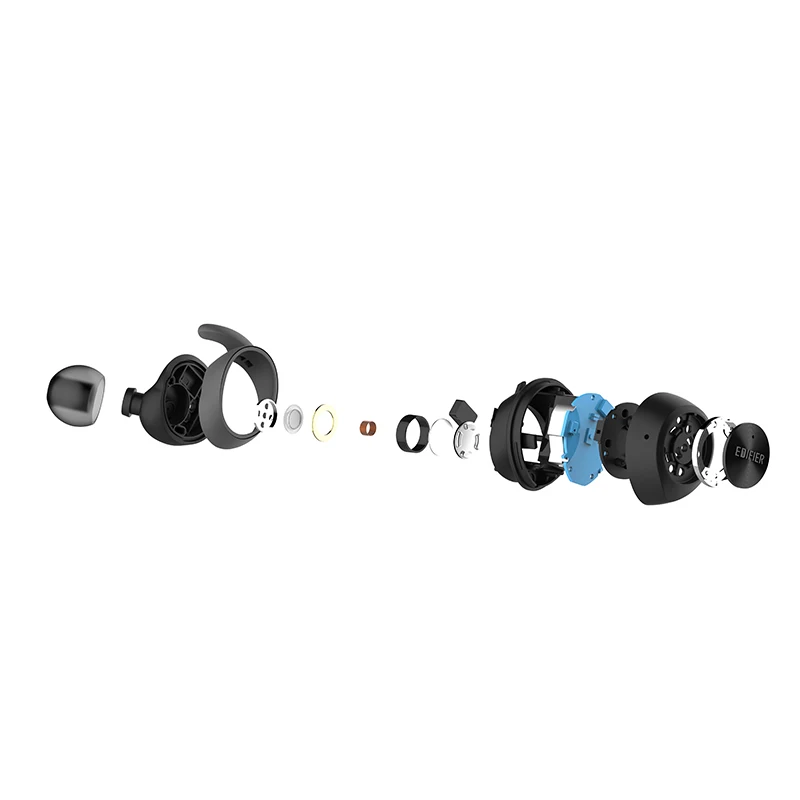 EDIFIER TWS3 Bluetooth 4 2 наушники-вкладыши CVC Шум шумоподавления IPX4 Водонепроницаемый