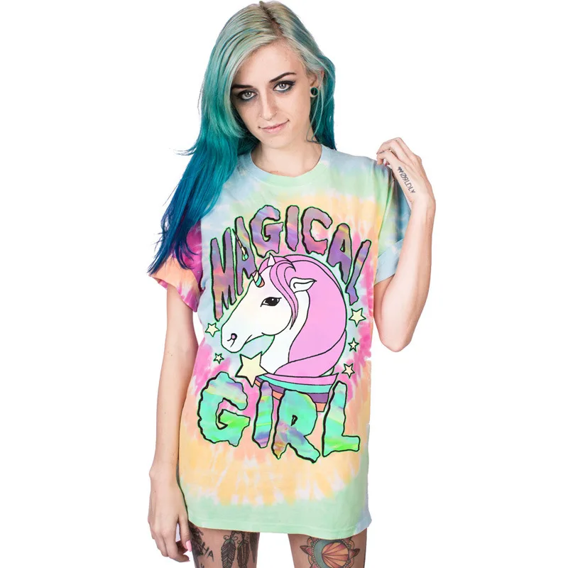 Для женщин Летняя футболка высокое качество панк черепа 3d Принт футболки Harajuku