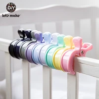 lets make 20pclot stroller pvc clip pram stroller accessories colourful baby shower gift baby carriage clip baby accessories