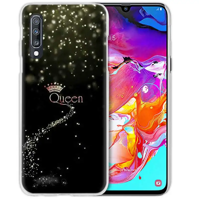 03 Мама queen принцесса чехол для samsung Galaxy A50 A70 A20e A60 A40 A30 A20 A10 A8 A6 плюс A9 A7 жесткий чехол для телефона из поликарбоната с Coque Капа - Цвет: 03