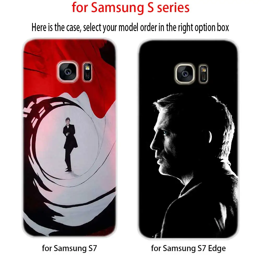 Мягкий силиконовый чехол для Samsung S30 S20 S11 S10 S9 S8 Plus lite 11e 10e Uitra S7Edge 007 Spectre James Bond