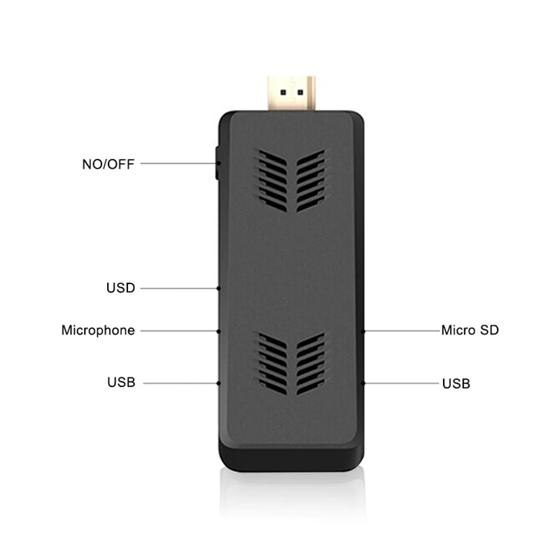 Мини ПК Link Face Stick pro Intel Atom Z8350 четыре ядра Linux лицензированный Window10 1 44 ГГц 4 ГБ/32 ГБ