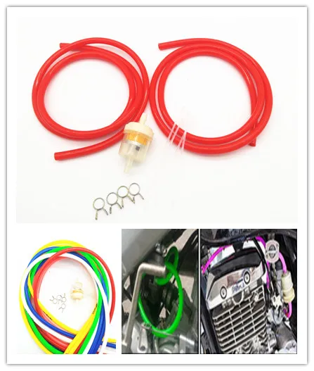 1 м 2 топливный шланг для мотоциклов масляный фильтр трубопровод резиновая линия