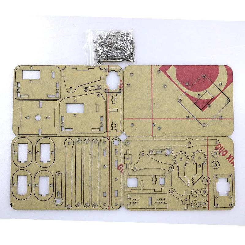 4 DOF Unassembly акриловая механическая рука робота манипулятора коготь для Arduino Maker
