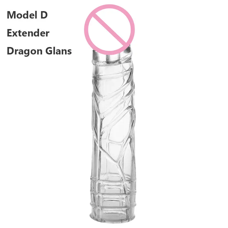 Новейшие многоразовые презервативы манжеты для пениса кольцо с драконом