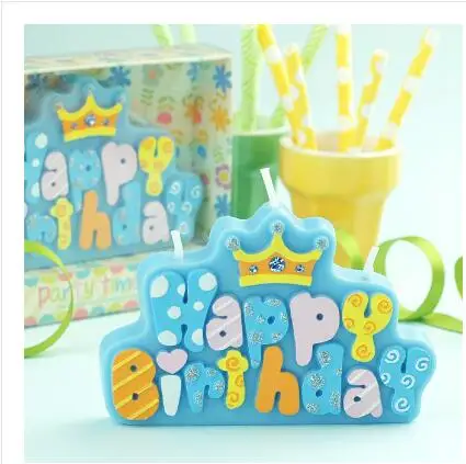 

Свечи на день рождения, креативные фигурки, Детские буквы, товары для детского торта