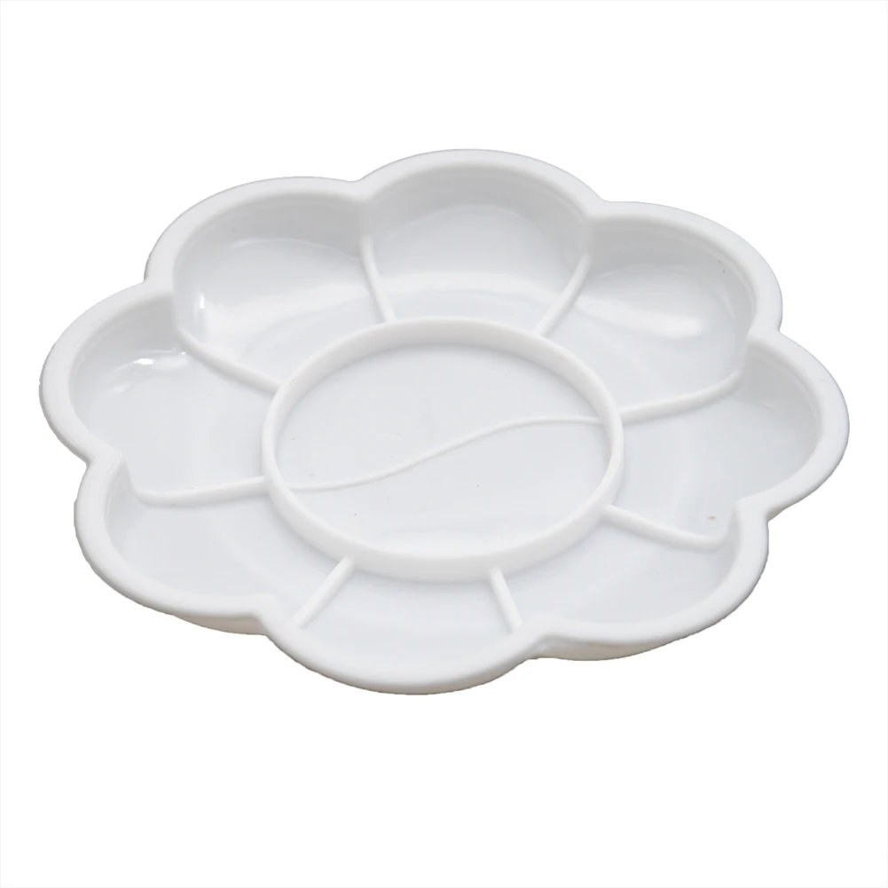 1 шт пластик 10 отсеков акварель масляная краска лоток для смешивания