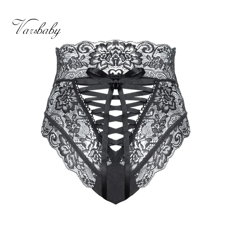 

Женское кружевное нижнее белье с высокой посадкой