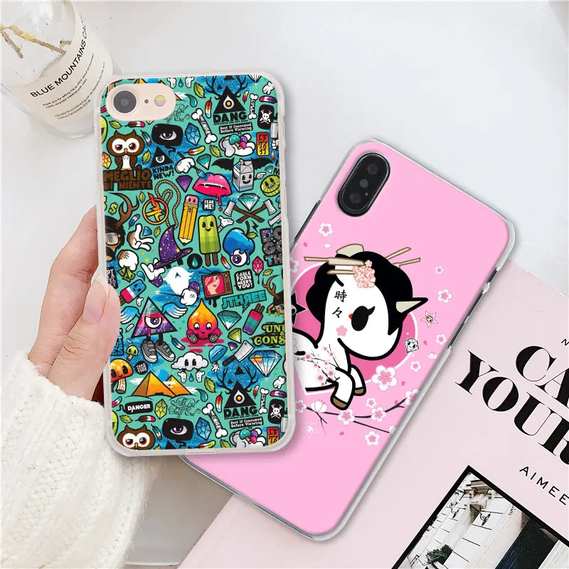 Японский Tokidoki чехол для телефона s для Apple iPhone 7 8 Plus 6 6s Plus X XS XR XS MAX 5 5S чехол для телефона Coque