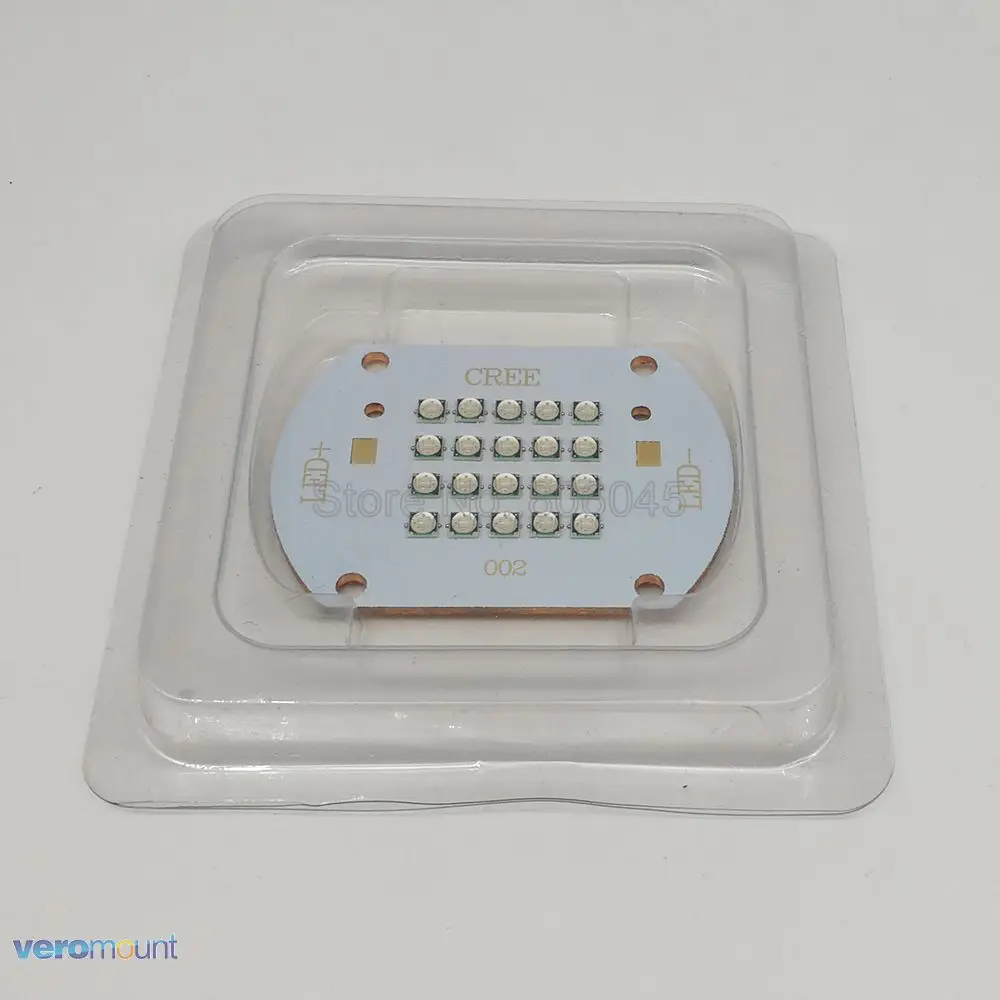 50 Вт-60 Вт Epi светодиодный s 3535 20 UV 365nm 385nm 395nm 420nm высокой мощности 20-чип