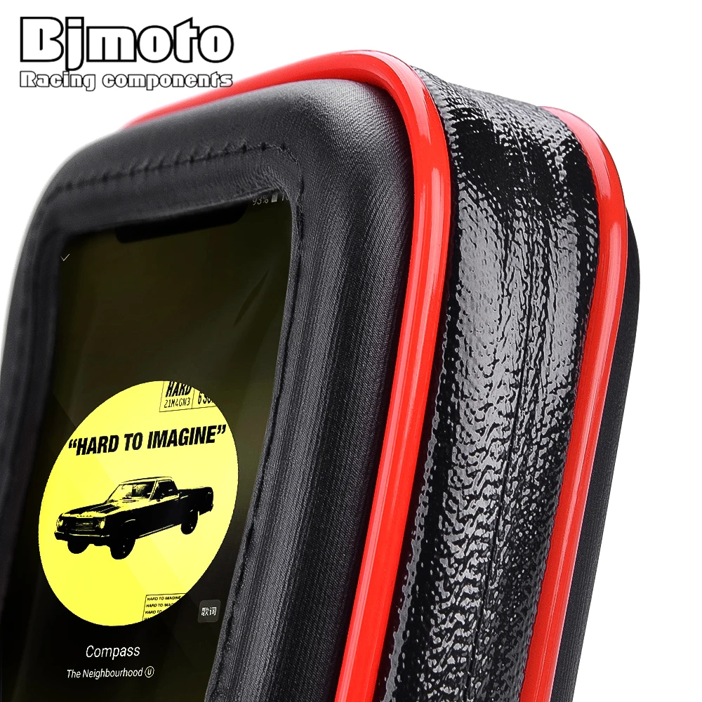 Мотоциклетный Байкерский держатель для мобильного телефона Bjmoto с сенсорным