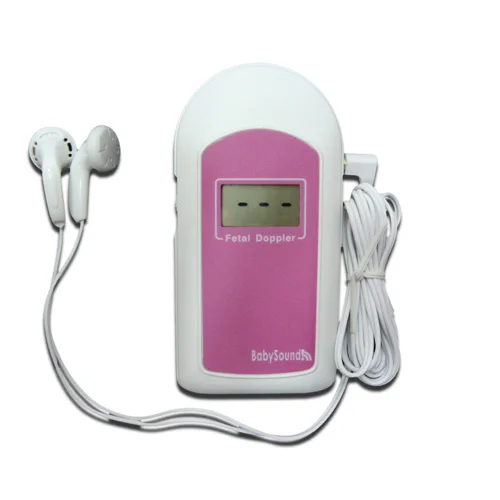CONTEC BABYSOUND B CE& FDA, пренатальный эмбриональный допплер слушать ребенка сердце beat монитор lcd, гель, наушники, синий/розовый