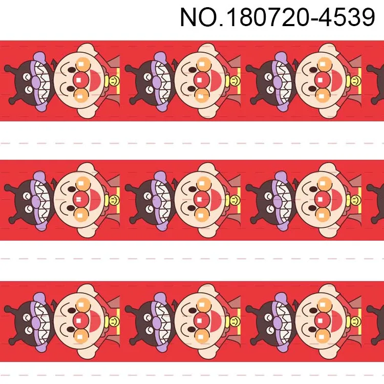 10 ярдов разные размеры корсажная лента Anpanman с мультяшным принтом|Ленты для шитья|