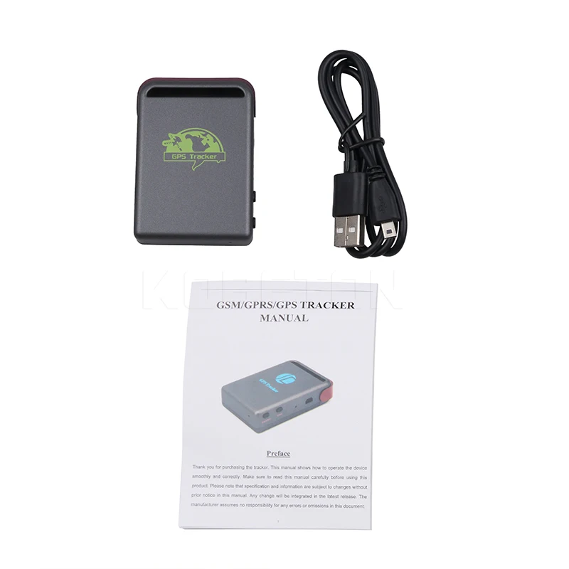 Новый автомобильный GPS локатор TK102B автомобиль GSM GPRS трекер мини в реальном