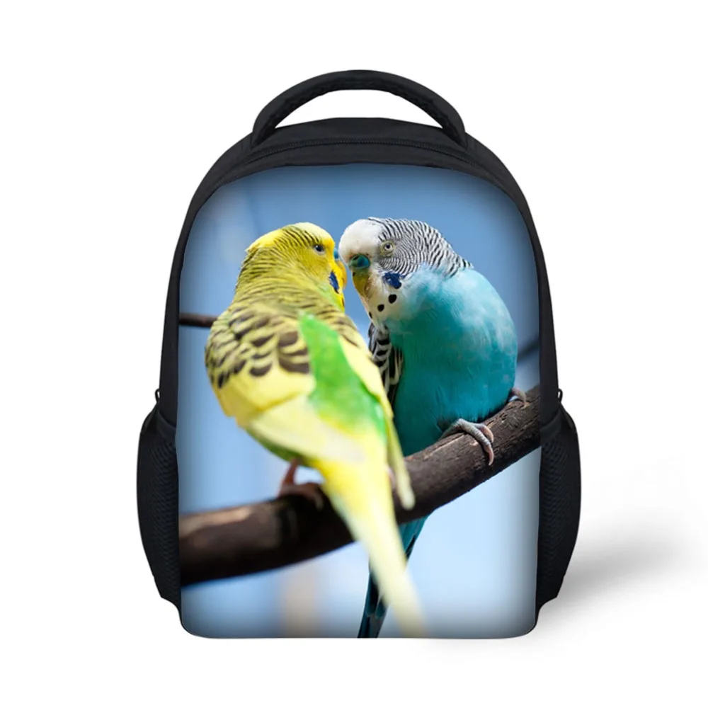HUE MASTER Parrot дизайнерский рюкзак с принтом для детского сада школьная сумка