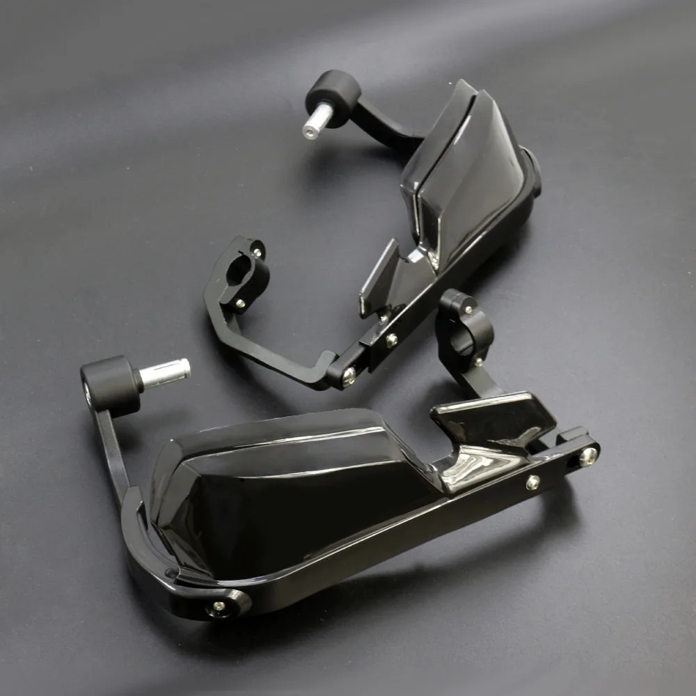 Мотоцикл Ветер щит ручка рука охранники Мотокросс рукавицы для Honda Африка twin CRF1000L-20160 доза не подходит DTC - Цвет: Black