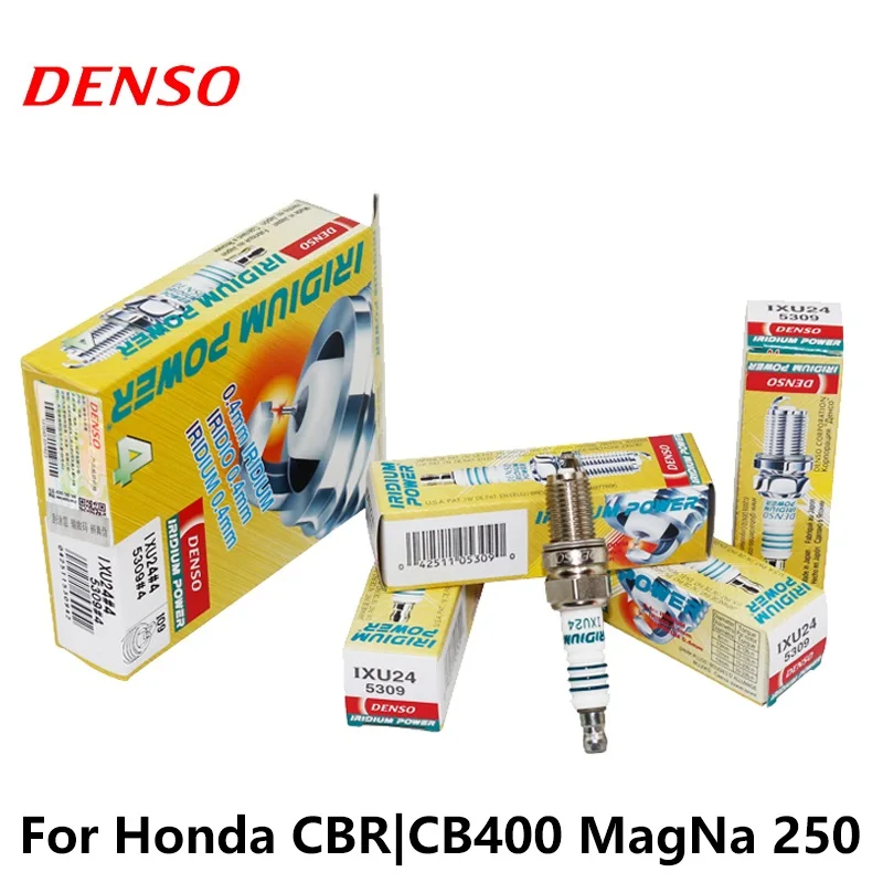 4 шт./компл. DENSO автомобильная свеча зажигания для Honda CBR CB400 MagNa 250 Chevrolet Lova Aveo Suzuki Alto