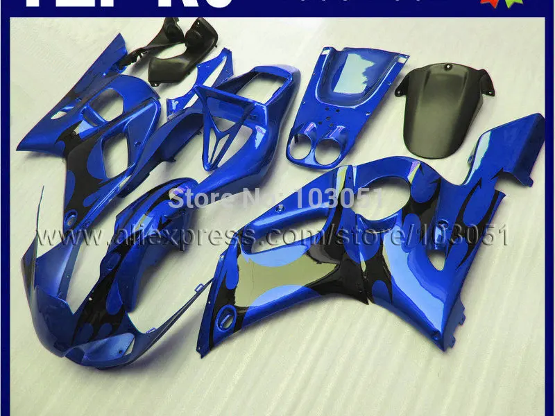 Изготовленный на заказ полный Мотоцикл Обтекатели для YAMAHA R6 1998 1999 2000 2001 2002 02 01 00 99