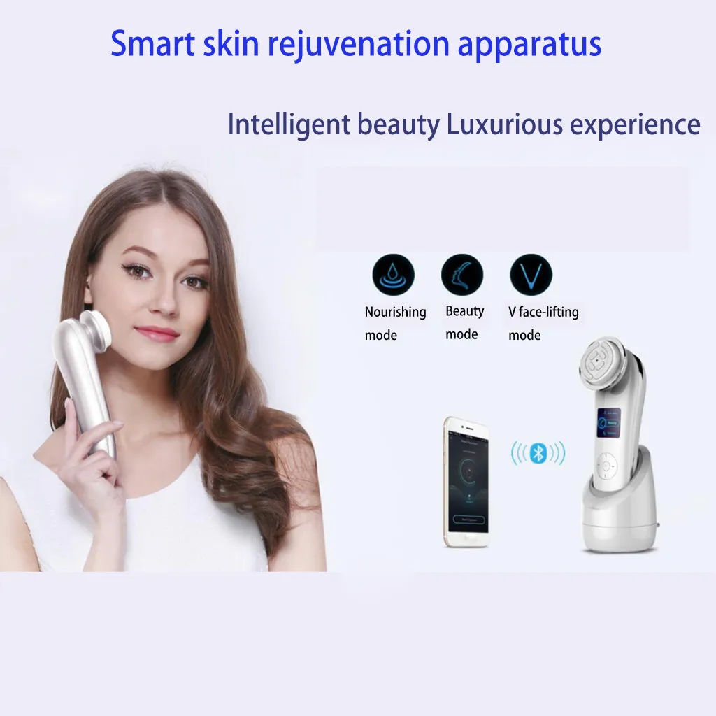 Электрический моющий прибор для очищения лица устройство тела ионный Массажер