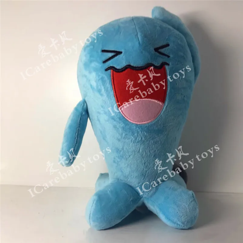 26 см с рисунком аниме плюшевый Кукла Wobbuffet мягкие горячие игрушка Большой Рождественский подарок для детей