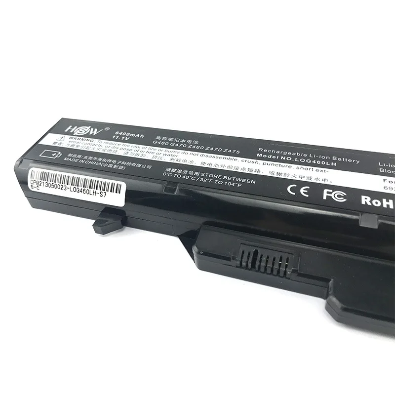 Аккумулятор для ноутбука LENOVO 4400/6400 мАч G560 G565 G570 G575 G770 G470 V360 V370 V470 V570 Z370 Z460 Z465 Z470 Z475