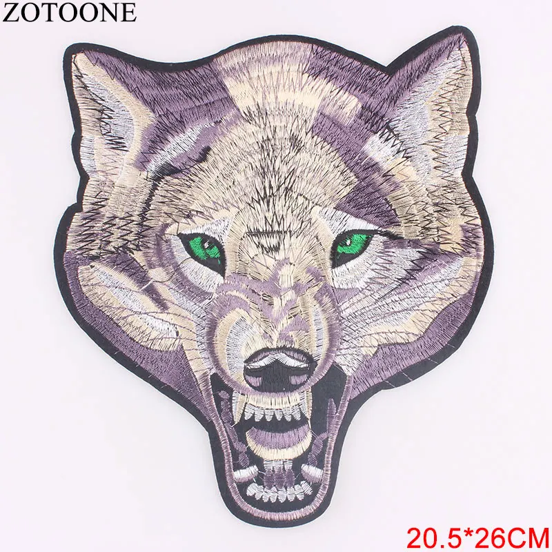 ZOTOONE нашивка в стиле панк-рок, Байкерская нашивка с большой вышивкой, Байкерская нашивка, Байкерская нашивка с утюгом для одежды, джинсовый жилет, куртка, нашивка на спине C