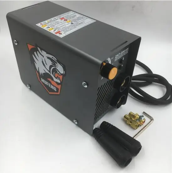 Портативный мини MMA сварочный аппарат AC 220V дуговой Электрический сварочный аппарат 10-200A DIY сварочный стержень 2,5 мм