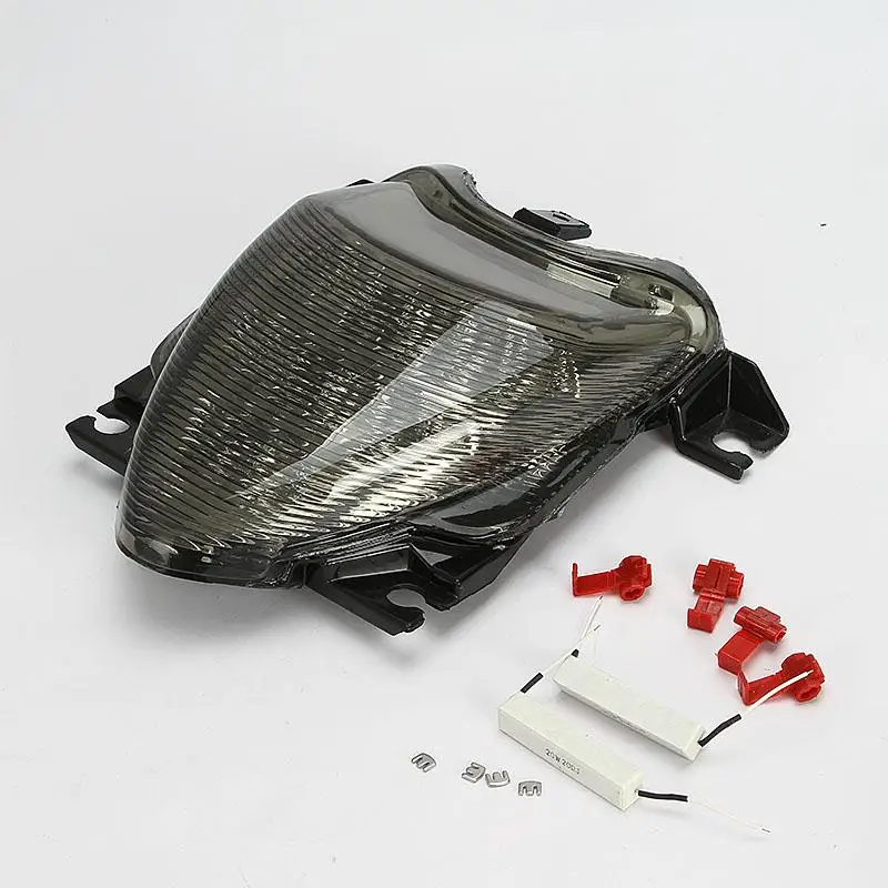 Мотоцикл Led Указатель Поворота Задний фонарь Тормозная Запуск Интегрированный