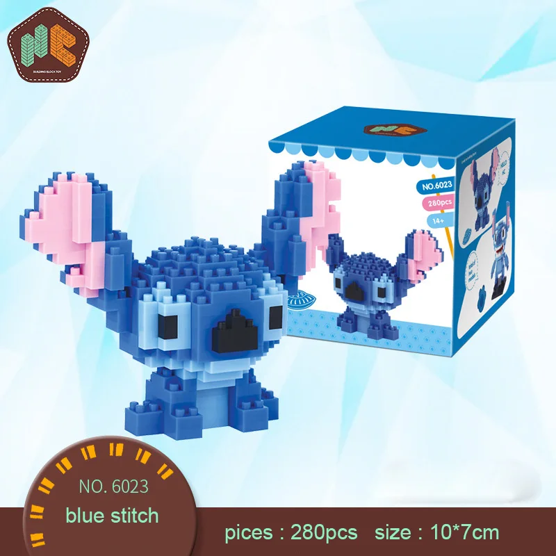 HC алмазные мини строительные блоки кирпичи мозаика сделай сам синий розовый